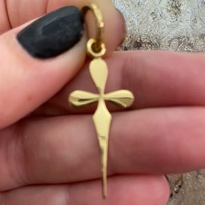 Kesha alchemia cross pendant